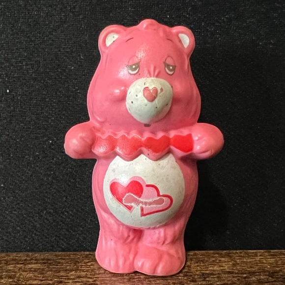 1983 Love-A-Lot Bear Care Bear Miniature Figure - Picture 2 of 13